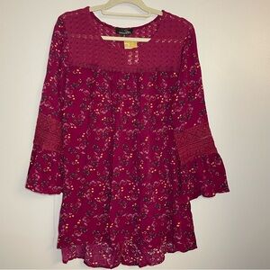 SUZANNE BETRO NWT embroidered floral dress SZ/Med